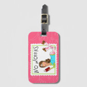 心配無し ラゲッジタグ (正面縦)