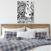 心配 キャンバスプリント (インサイチュ (寝室))