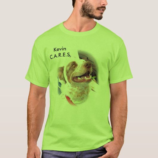 心配- Kev -カウボーイ Tシャツ (正面)