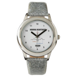 心電図内正常ハートビート心電図 腕時計