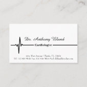 心電図心臓専門医 名刺 (正面)
