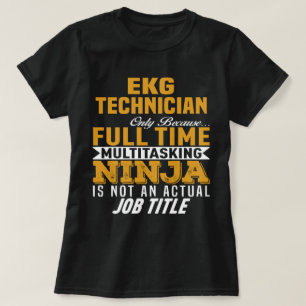 心電図技術者 Tシャツ