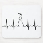 心電図 マウスパッド (正面)