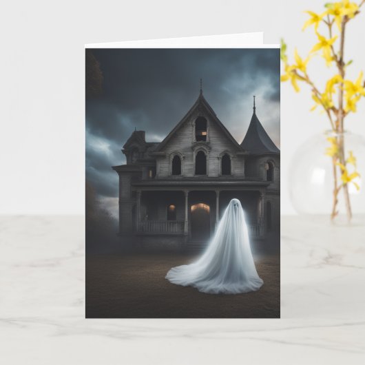 心霊屋敷の精霊 カード (黄色い花)