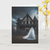 心霊屋敷の霊 カード (黄色い花)