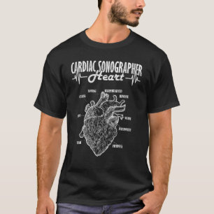 心音源撮影ハート心学 Tシャツ