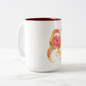 心魅力的。 ツートーンマグカップ (正面左)