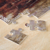 心、ネイティブアメリカン(カラス)のパズルの高潔 ジグソーパズル (側面)