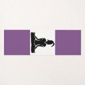 心(臓)健康のための運動 ヨガマット (正面(横))