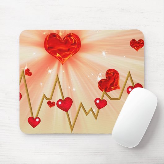 心（臓）愛 マウスパッド (マウス)