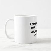 「必ずしも理にかなっているとは限らない コーヒーマグカップ (左)