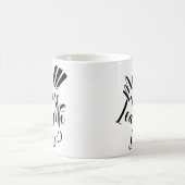 必ず一人離れでおれ コーヒーマグカップ (中央)