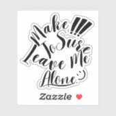 必ず一人離れでおれ シール (シート)