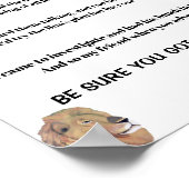 必ず商品得の詩を読みなさい ポスター (角)