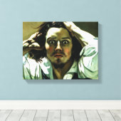 必死の男のキャンバス印刷をクールベット キャンバスプリント (インサイチュ (ウッドフロア))