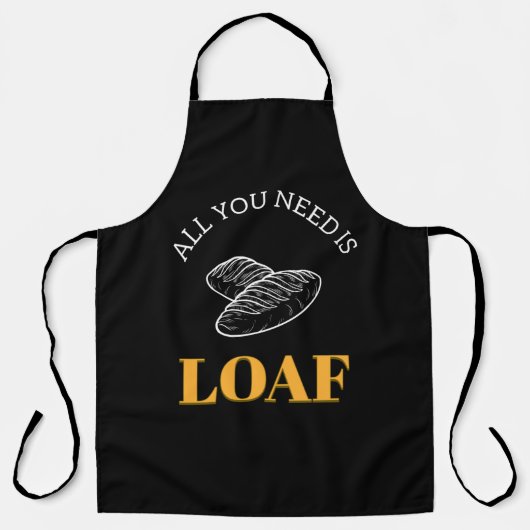 必要おもしろいなのはローフベーキング エプロン (正面)