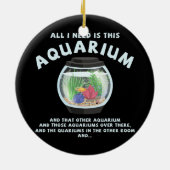 必要おもしろいなのは水族館水槽 セラミックオーナメント (裏面)
