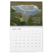 必要とされるMoonflowerカレンダーEDIT年 カレンダー (1月 2027)