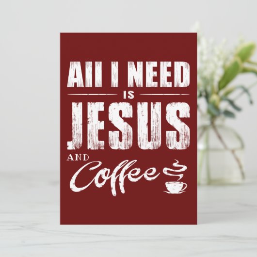 必要なのはイエスとコーヒーだけだ 招待状 (スタンド正面)