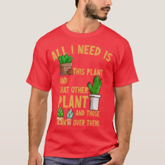 必要なのはイシス植物と他の植物ギフト フリ Tシャツ
