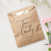 必要なのはキャンディ結婚式の引き出物バッグ フェイバーバッグ (封をした状態)