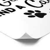 必要なのはギターと猫だけだ ポスター (角)