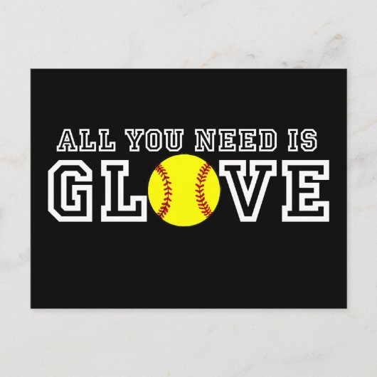 必要なのはグローブだ! ポストカード (正面)