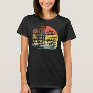 必要なのはコーヒーとカメラカメラカメラカメラカメラのカム Tシャツ