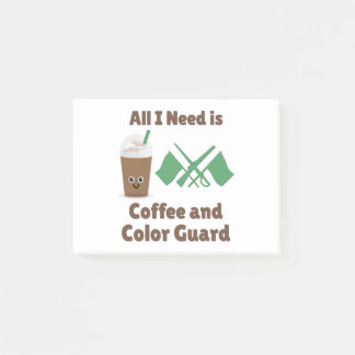 必要なのはコーヒーとカラーガード ポストイット
