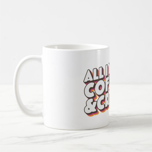 必要なのはコーヒーと暗号 コーヒーマグカップ (左)