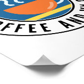 必要なのはコーヒーと猫 ポスター (角)