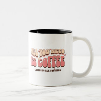 必要なのはコーヒーマグだけだ ツートーンマグカップ