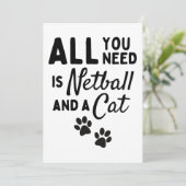 必要なのはネットボールと猫だけだ。 カード (スタンド正面)