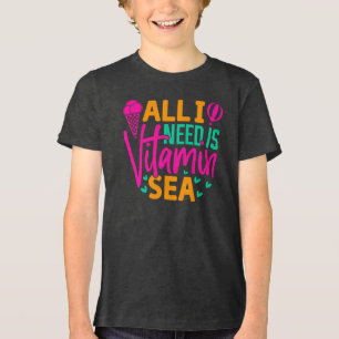 必要なのはビタミンSea-54801 トライブレンドTシャツ