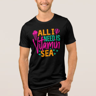 必要なのはビタミンSea-54801 トライブレンドTシャツ