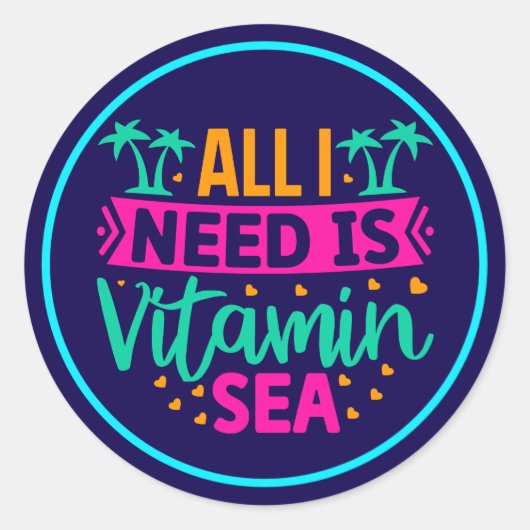 必要なのはビタミンSea-54802 ラウンドシール (正面)