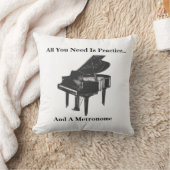 必要なのはピアノピアニストの練習先生 クッション (ブランケット)