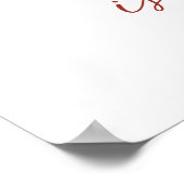 必要なのはラブウォーターカラーフローラバレンタイン ポスター (角)