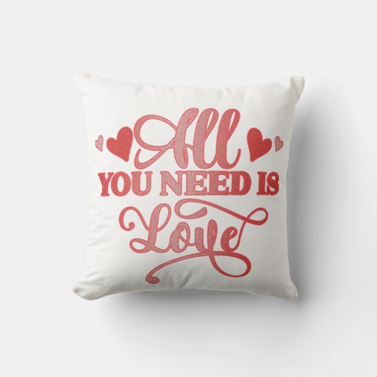 必要なのはラブソング引用文 クッション (正面)