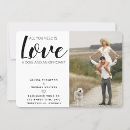 必要なのはラブドッグの駆け落ち告知 セーブザデート