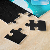 必要なのはラブピンクパープルハートパズル ジグソーパズル (側面)