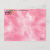 必要なのはラブポストカードだけだ ポストカード (裏面)