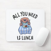必要なのはランチだけ マウスパッド (マウス)