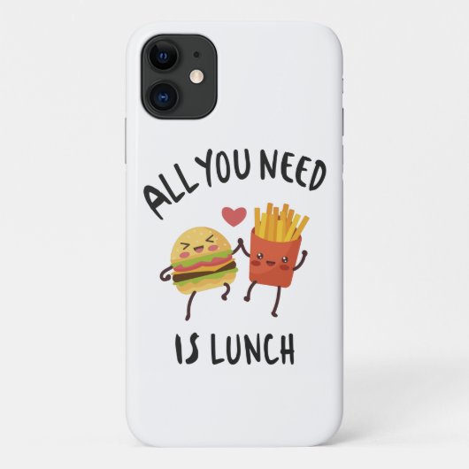 必要なのはランチだけ Case-Mate iPhoneケース (裏面)