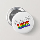 必要なのはレインボー・ラブ 缶バッジ (正面&裏面)