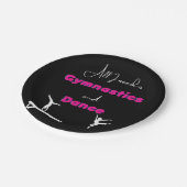 必要なのは体操とダンス紙プレート ペーパープレート (アングル)