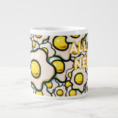 必要なのは卵だけだ ジャンボコーヒーマグカップ (正面)