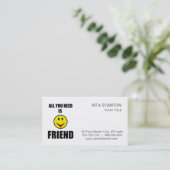 必要なのは友人だけだ 名刺 (スタンド正面)