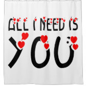 必要なのは君だけだ シャワーカーテン (正面)