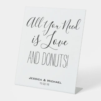 必要なのは愛おもしろいの結婚食卓だけ 台座サイン